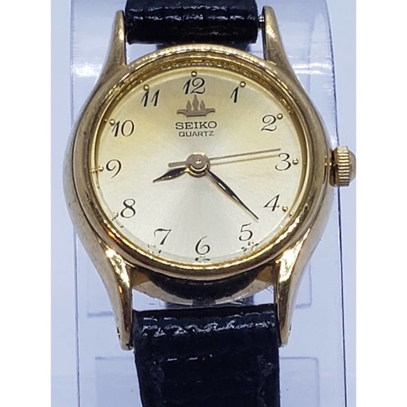 Vintage Seiko Women\'s Watch 2y01-0a10 21mm main image 6